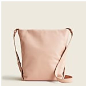 J Crew soft leather bucket bag